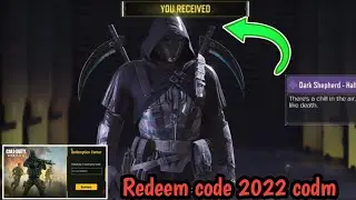 Free Dark Shepherd Skin Redeem code codm 2022 | codm Redeem code | cod mobile Redeem code 2022