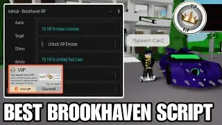 Brookhaven Script Ice Hub Unlock Premium Gamepass | ROBLOX SCRIPT
