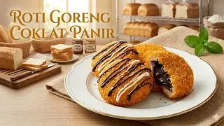 Roti tawar dibuat ini enak banget! #rotigorengcoklat