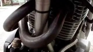 CAGIVA CANYON 500 2002 com apenas 2.470 km. A mais nova do Brasil (vídeo 1).