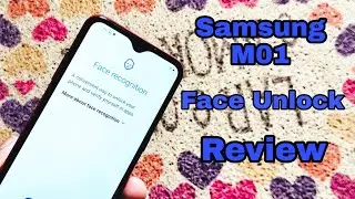 Samsung Galaxy M01 Face Unlock Test & Review