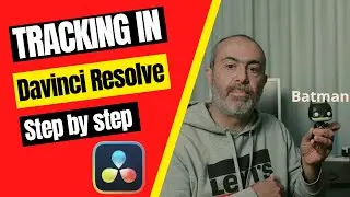 How to track in Davinci Resolve step by step