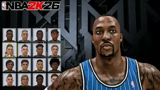 Dwight Howard Face Creation NBA 2K26