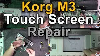 Korg M3 touchscreen repair