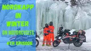 Nordkapp in Winter on Motorcycles - Episode 4