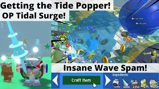 Getting the Tide Popper! OP Tidal Waves and Tidal Surge! - Roblox Bee Swarm Simulator