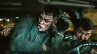 BRUTAL Car Fight! - The Crow Clip (2024) Bill Skarsgård