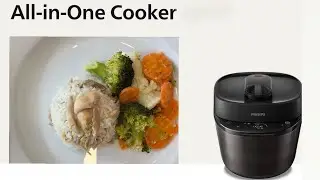 #philips #allinone #cooker #makinesinde #tavuklupilav  ve #buhardasebze #nasılyapılır #yemek #reklam