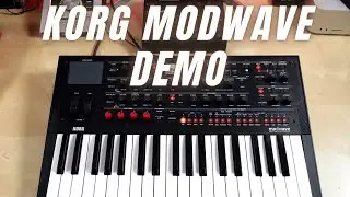 Korg Modwave Demo (No Talking)