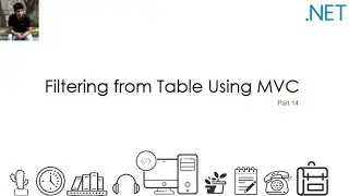 Search / Filter from table using ASP.NET MVC | Part 14 | Dharanz