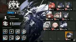 [Arknights] CC#11 Daily 8 Max risk