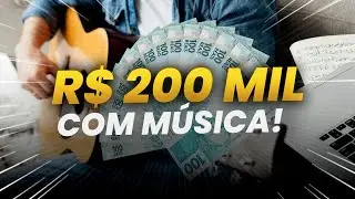 COMO eu FATUREI mais de 200 MIL REAIS com a minha MÚSICA?