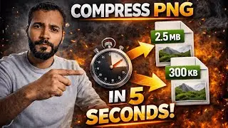 How to Compress a PNG in 5 Seconds