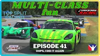 Episode 41: Oops, I did it again // Multi-Class Racing at Road Atlanta #gaming