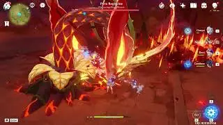 Genshin Impact VS. Pyro Regisvine