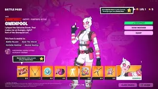 Fortnite Season 4 Battle Pass Showcase..! (ALL TIERS 1-100)