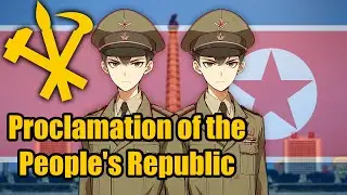 North Korean Nightcore - Proclamation of the People's Republic (English/Slovak Translation)