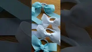 Модные бантики в 2022г с хвостиками/ bows 2022 #shorts