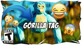 Gorilla Tag is TRIPPIN!  **FUNNY** **MUST WATCH**
