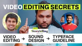 Storytelling Masterclass - Video Sound & Typeface - Pt. 2