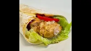 Домашний цезарь ролл с курицей макдональдс рецепт  #Shorts