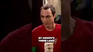 Sheldon's Speculations about being a robot | The Big Bang Theory | #viral #funnyshorts #robot
