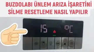 Arçelik, Beko buzdolabı ünlem işaretini hatasını silme  resetlemenin basit yöntemi