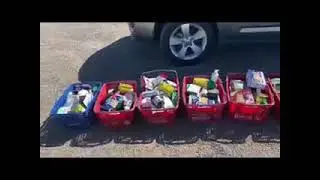 LCC LIFE COMMUNITY CENTER Food Donations received by Rodney Smith of Our Own Voices/Bryan Harris!
