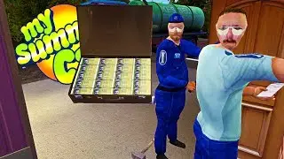 MY SUMMER MILLIONAIRE! SUITCASE FOUND + POLICE PROTECTION! - My Summer Car Gameplay Highlights Ep 75