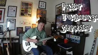 Tom Delonge Starcaster...first play