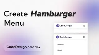 Using Functions to Create Hamburger Menus on CodeDesign | CodeDesign Academy