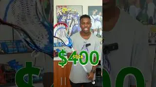 A $400 lacrosse stick?!🤷‍♂️