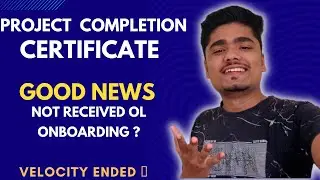 Project Completion Certificate | Why | Good News for Turbo Offer Letter
