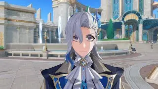 Neuvillette Stare || Genshin Impact Animation