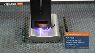 Algolaser Delta 40W gravure acier