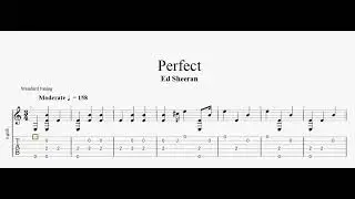 Ed Sheeran  - Perfect  / Fingerstyle arrangement