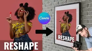 Canva Free Transform Tutorial (2025 Update) -- Match Perspective with the Reshape App