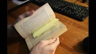 ASMR Flipping book pages