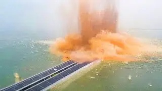 Así Es Como una Carretera en EE.UU. Cayó al Mar