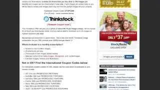 Thinkstock Coupon Code 2013 - $99 for 750 Images
