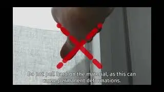 Squid Textile Window Film - Attention Points