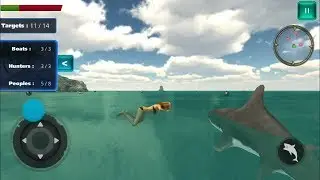 Shark Simulator 2018 | Android Gameplay #6