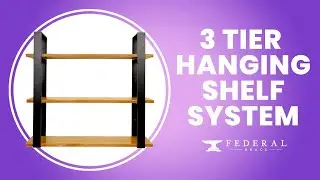 3 Tier Hanging Shelf System: Unlimited Shelf Space