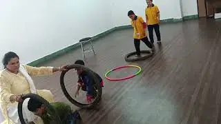 Gross Motor Activities are great for special children who have physical problems.