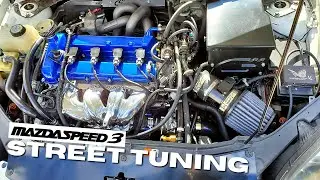 Mazdaspeed 3 - BIG TURBO Pulls @ 25 PSI w/ BNR S5 - Tuning Progress Update