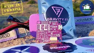 ✅ Полетный Контроллер Flymod Gravity F7 + Аккумулятор Acro Power GRAVITY | Made in UA 🌟🔥