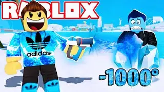 FREEZING EVERYONE IN ROBLOX WITH THE BRAND NEW FROST GUN! (MAD CITY UPDATE)