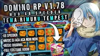 Domino Rp Mod versi 1.78 | X8 Speeder full background Anime Rimuru Tempest | P1H1 Dan  P1H4