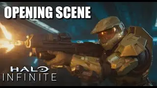 Halo Infinite Opening Battle Cutscene HD