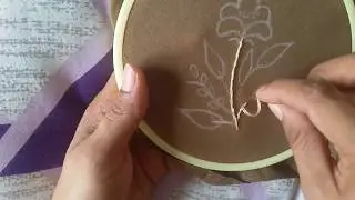Hand Embroidery Design #1 | Hand Work Design At Home